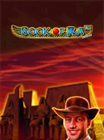 Book of Ra Deluxe Book of Ra Deluxe game cover in the Kinbet lobby